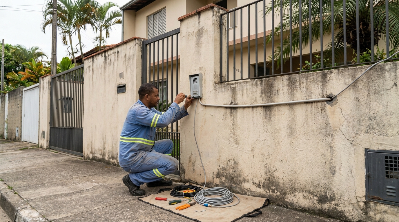 Instalacao de video porteiro em Ribeirão Preto‑SP
